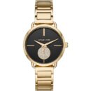 Michael Kors Ladies Portia Yellow Gold Watch - MK3788